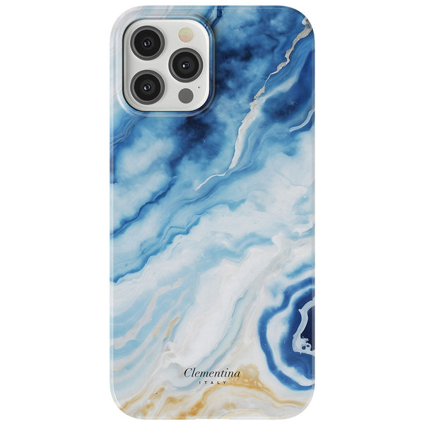 Marble Azzurro Tough MagSafe Case