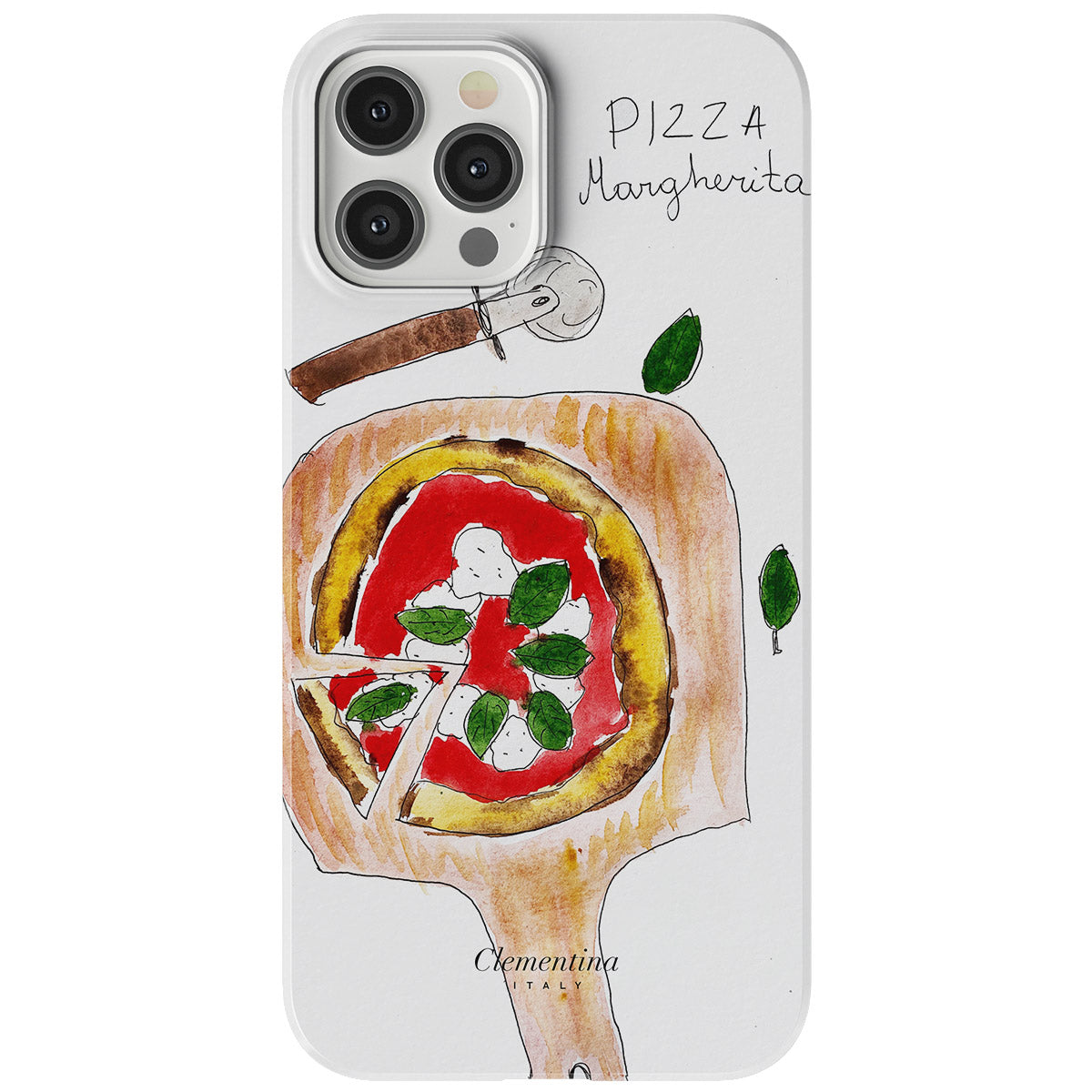 Pizza Margherita Snap Case