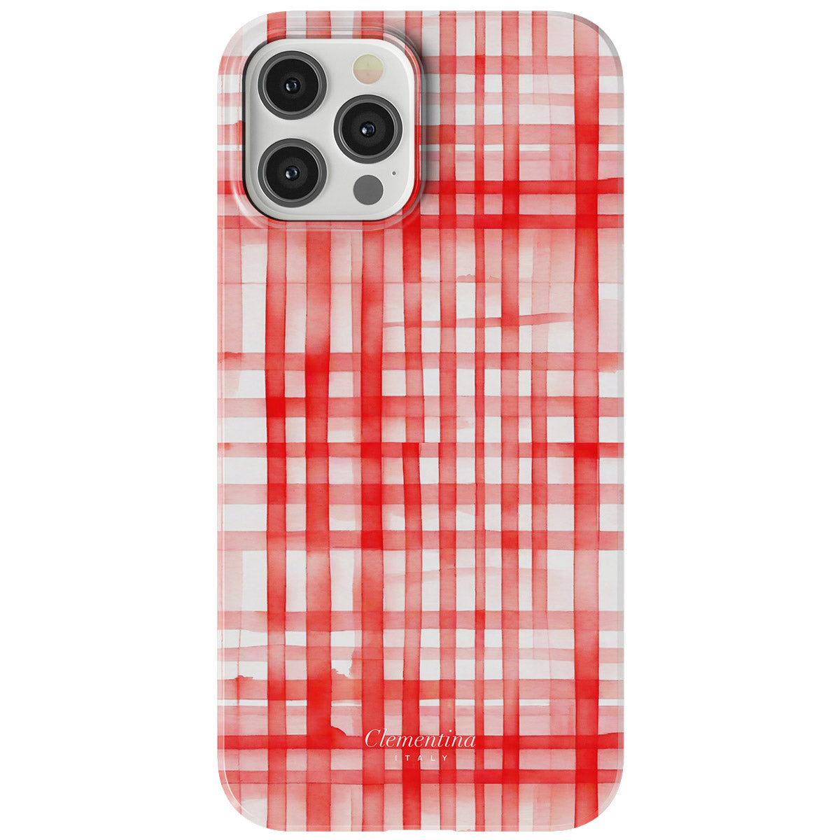 Red Gingham Tough Case