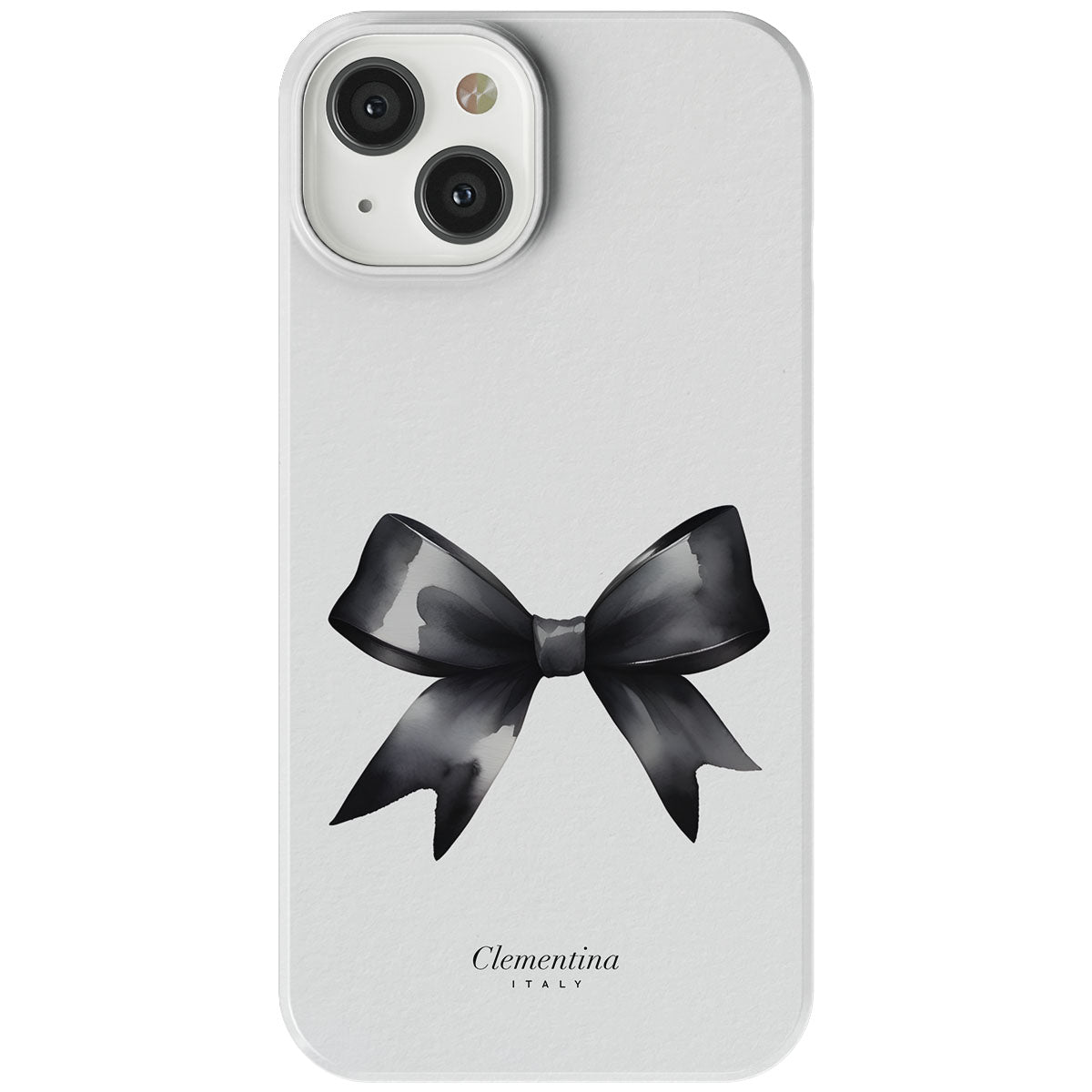 Black Bow Snap Case