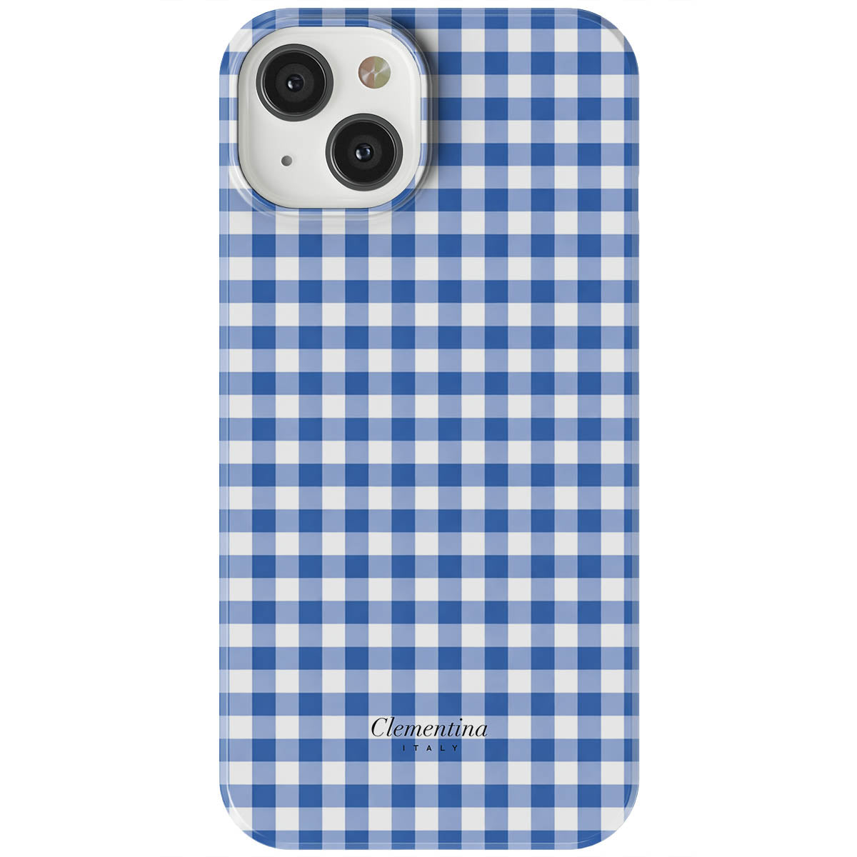 Blue Gingham Tough MagSafe Case