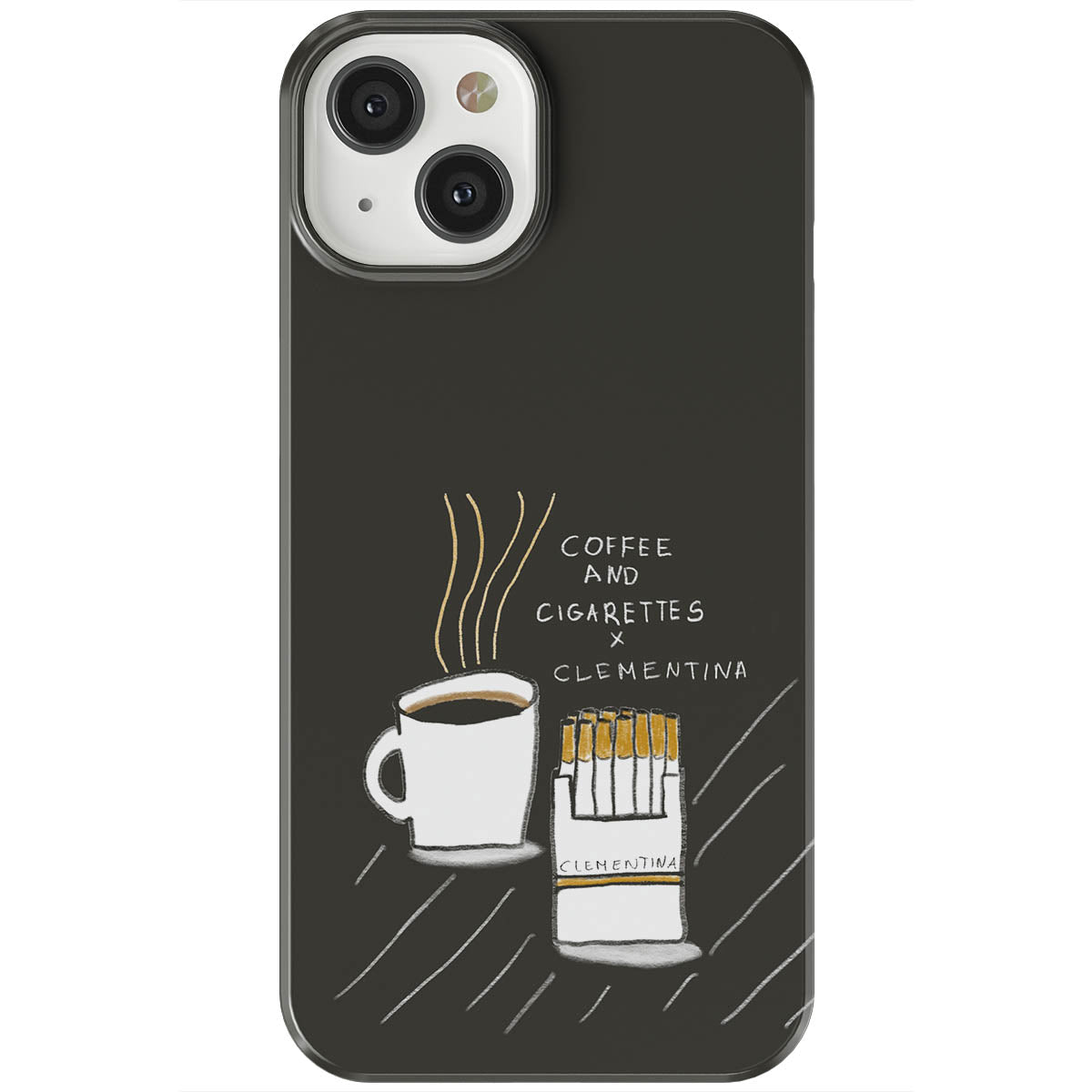 Coffee and Cigarettes Dark Tough Case