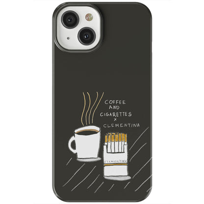 Coffee and Cigarettes Dark Tough MagSafe Case