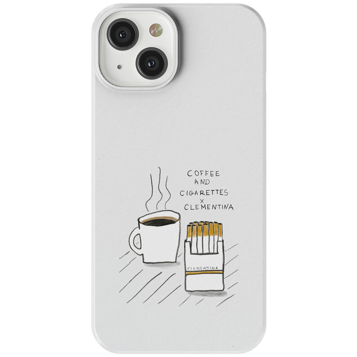 cigarettes phone case Retro Marlboro Coffee and Cigarettes Tough MagSafe