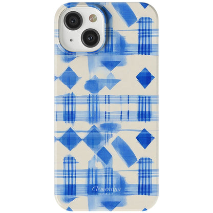 Distressed Gingham Tough Case