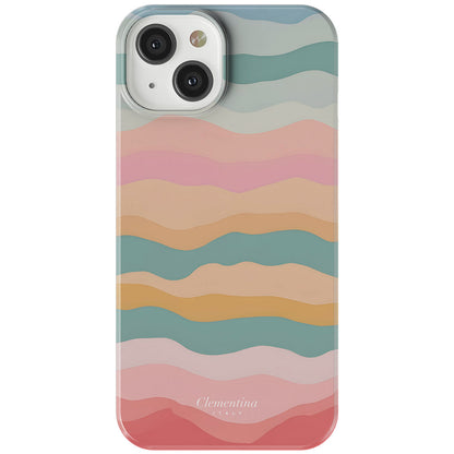 Rainbow Wave Tough Case