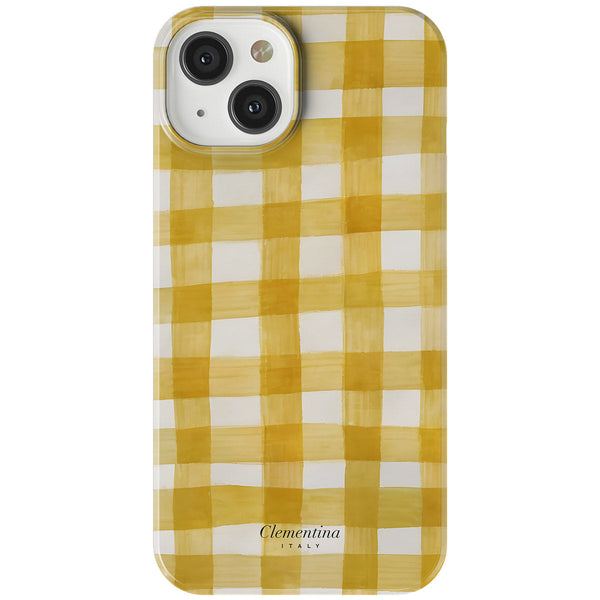 Yellow Gingham  Tough MagSafe Case