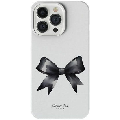 Black Bow Snap Case