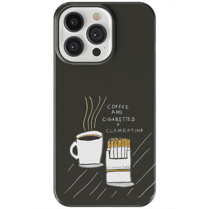 Coffee and Cigarettes Dark Tough MagSafe Case