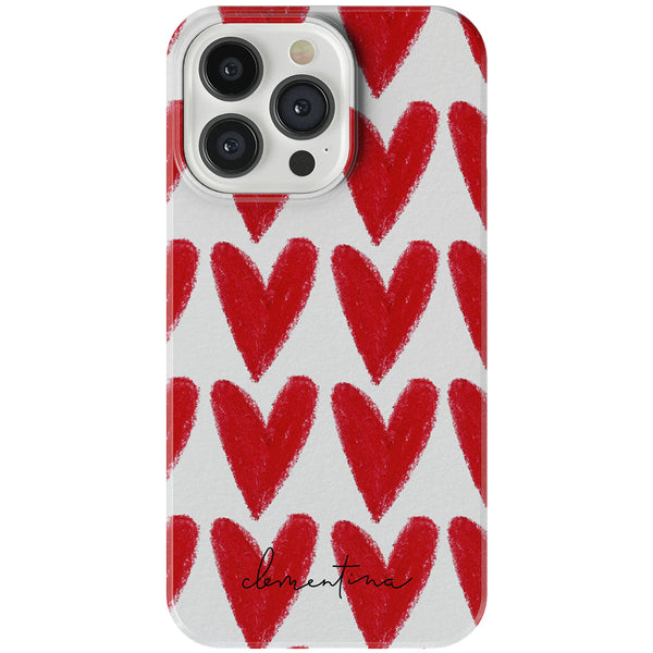 Hearts Snap Case