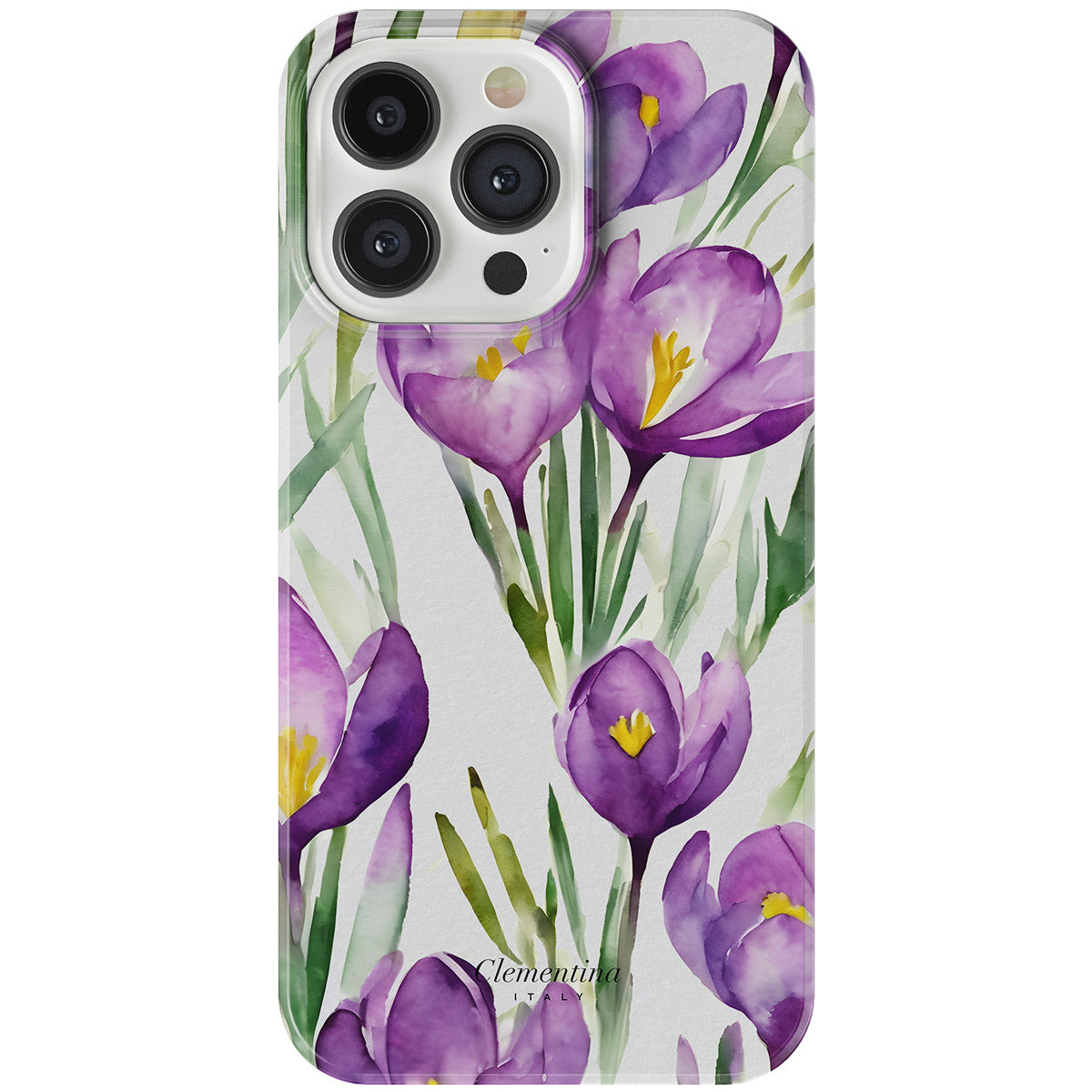 Crocus Snap Case