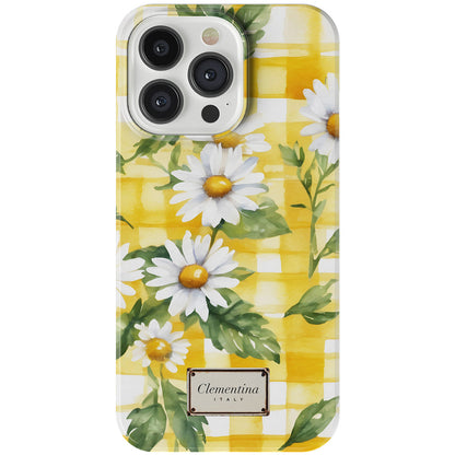 Gingham and Daisy Snap Case