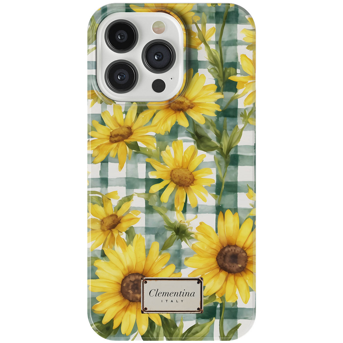 Gingham and Flowers Tough MagSafe Case