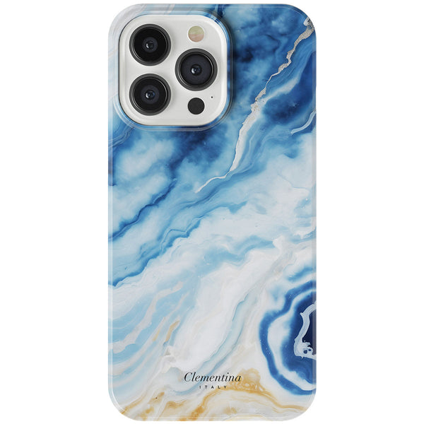 Marble Azzurro Tough MagSafe Case