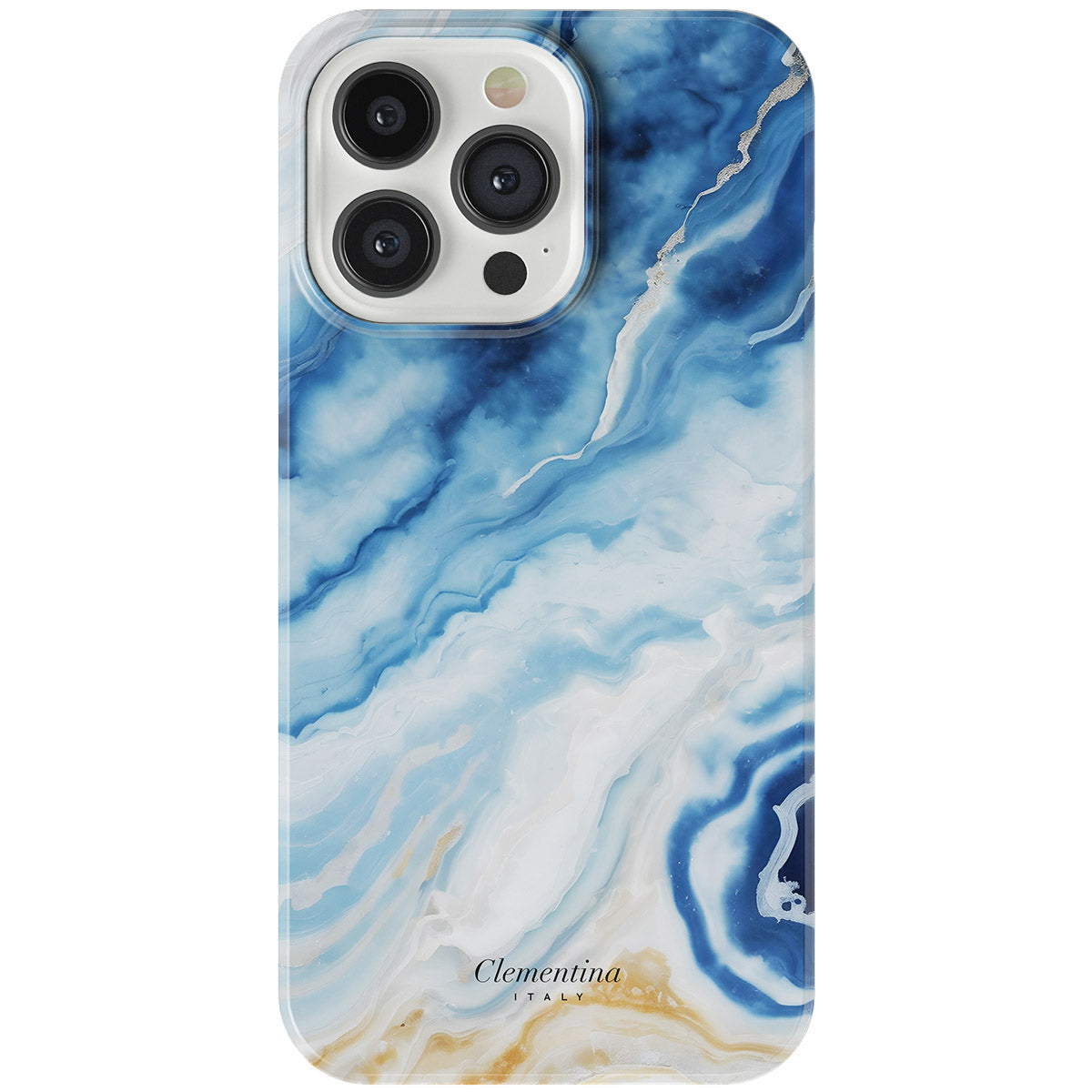 Marble Azzurro Snap Case