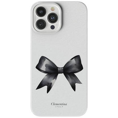 Black Bow Snap Case