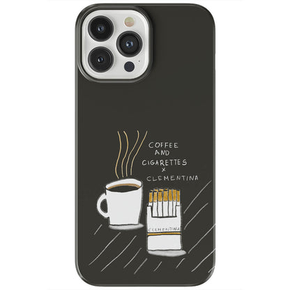 Coffee and Cigarettes Dark Tough MagSafe Case