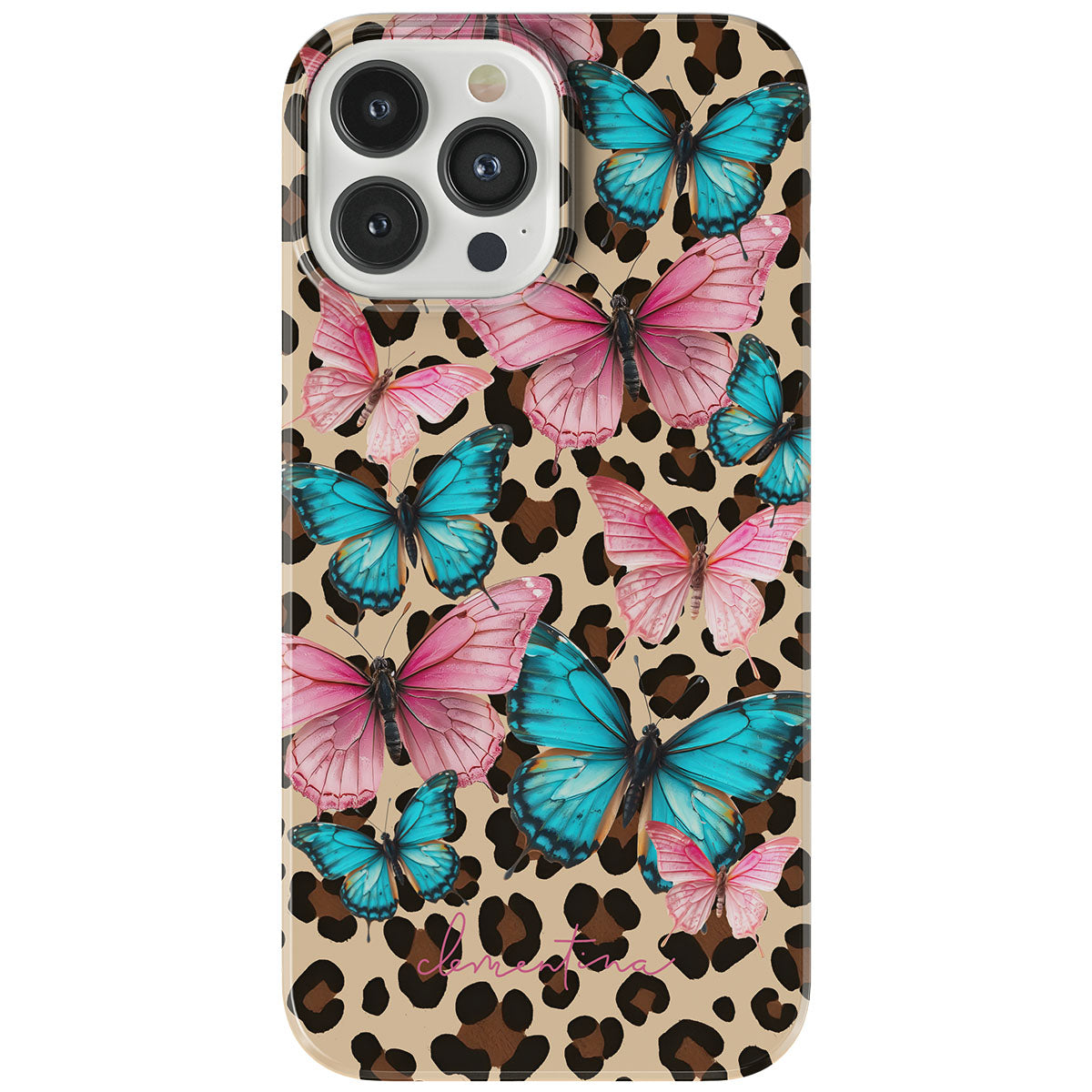 Leopard & Butterflies Tough Case