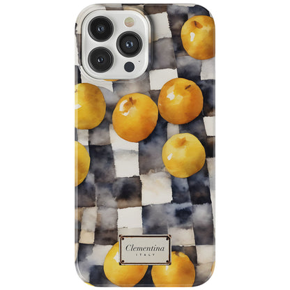 Gingham & Citrus Snap Case