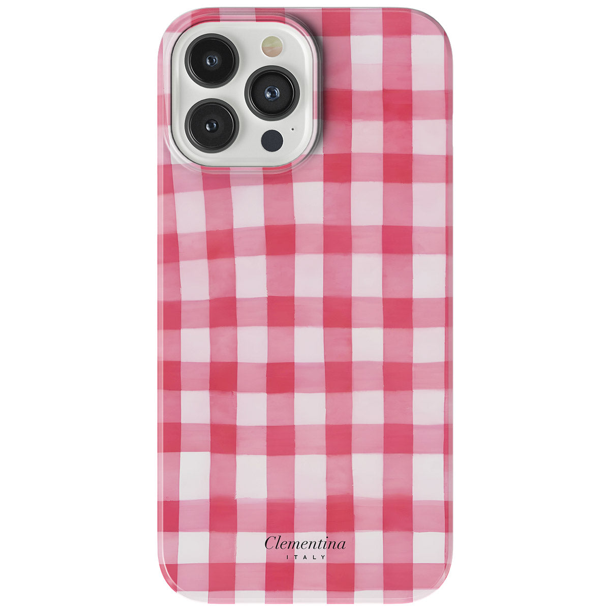 Pink Gingham Tough MagSafe Case