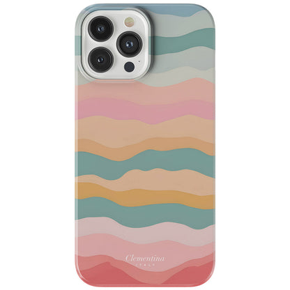 Rainbow Wave Tough Case