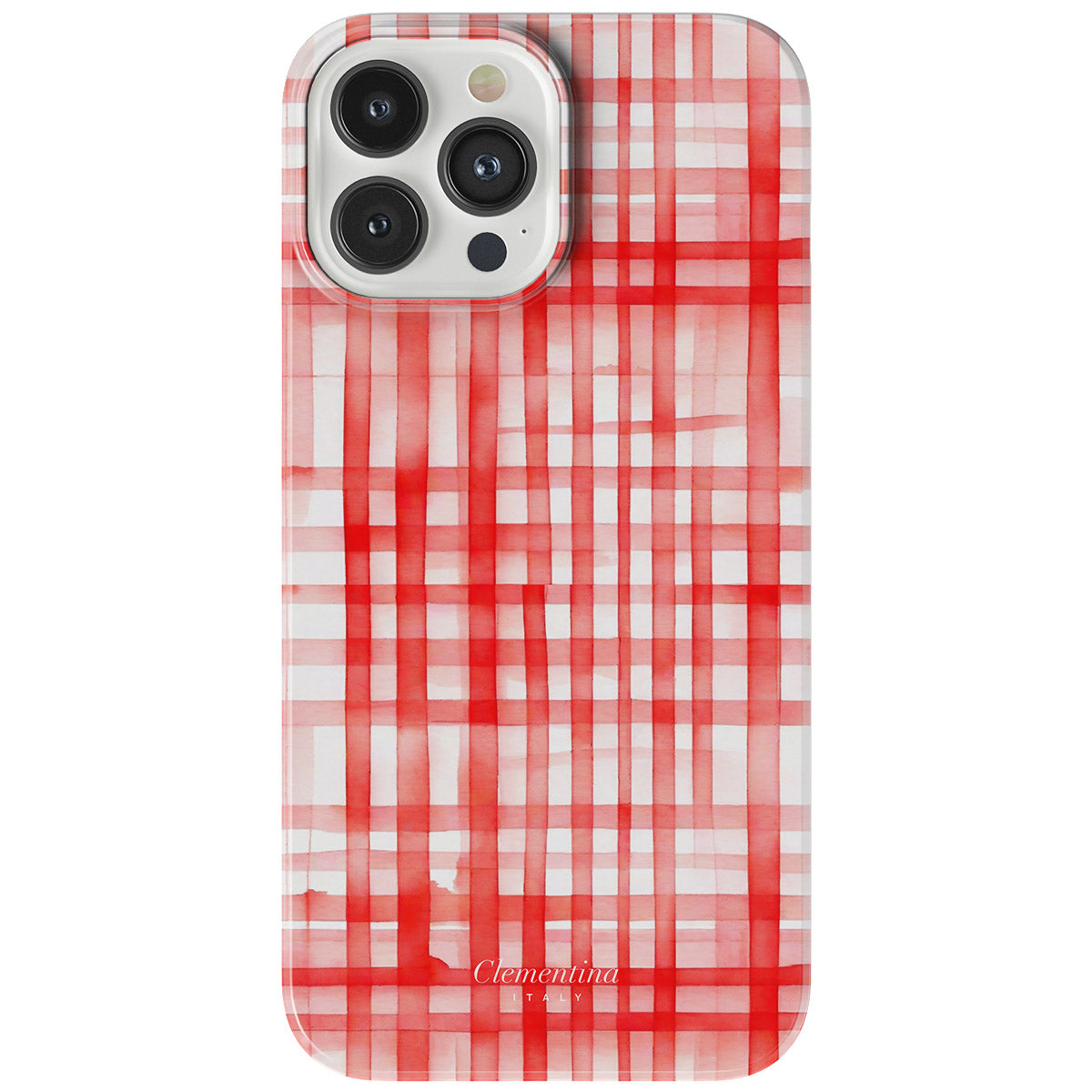 Red Gingham Tough Case