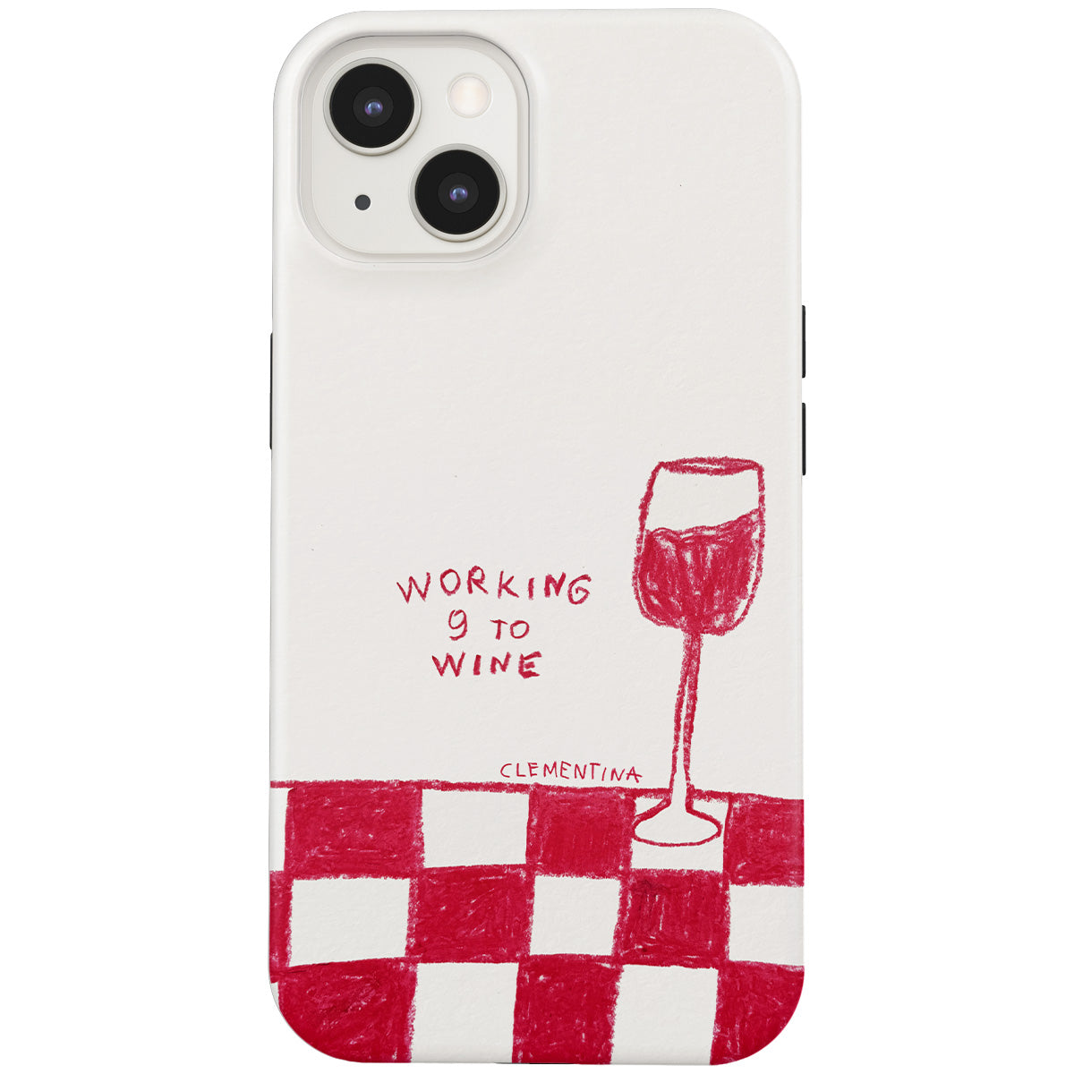 9 to Wine Snap Case