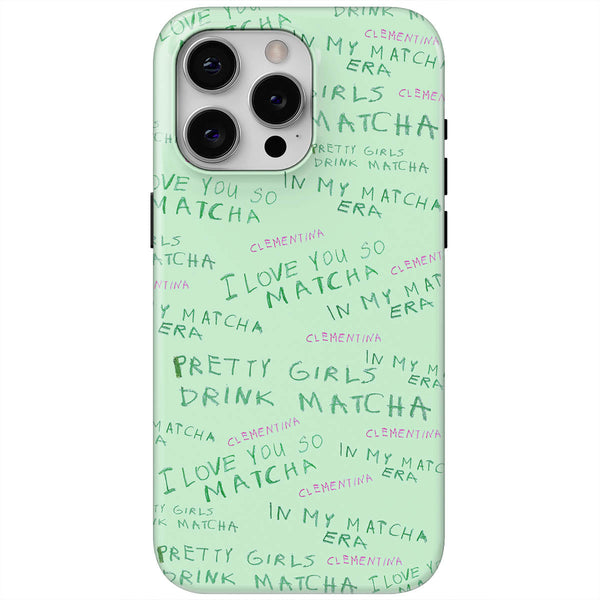 Matcha Philosophy Tough Case