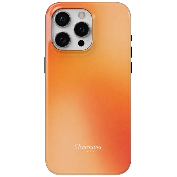 Orange Aura Tough MagSafe Case