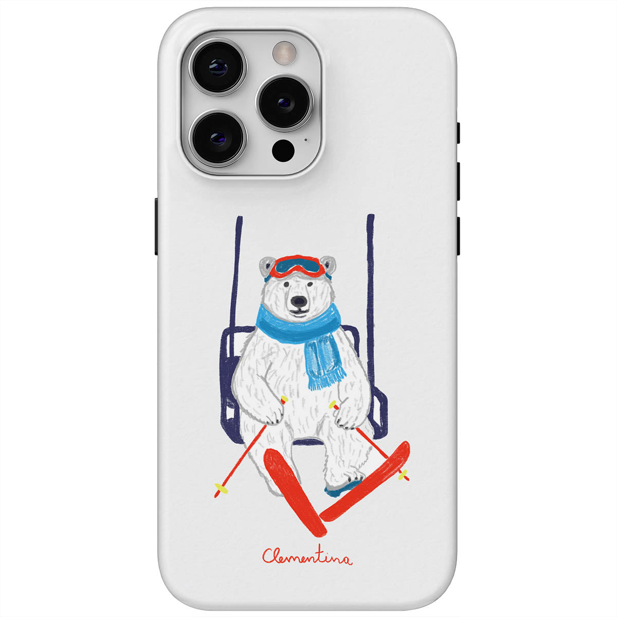 Ski Bear Tough Case