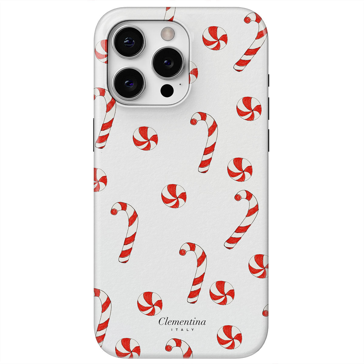 Candy Cane Snap Case