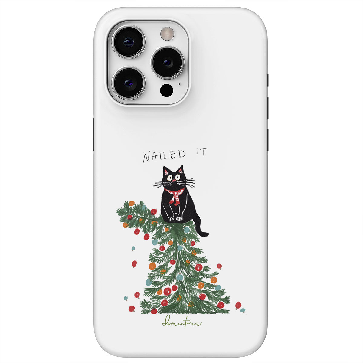 Cat Christmas Snap Case