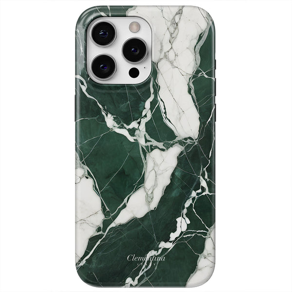 Green Marble Tough MagSafe Case