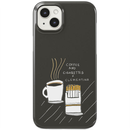 Coffee and Cigarettes Dark Tough MagSafe Case