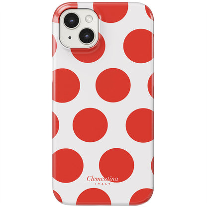 Red Polka Dots Tough MagSafe Case