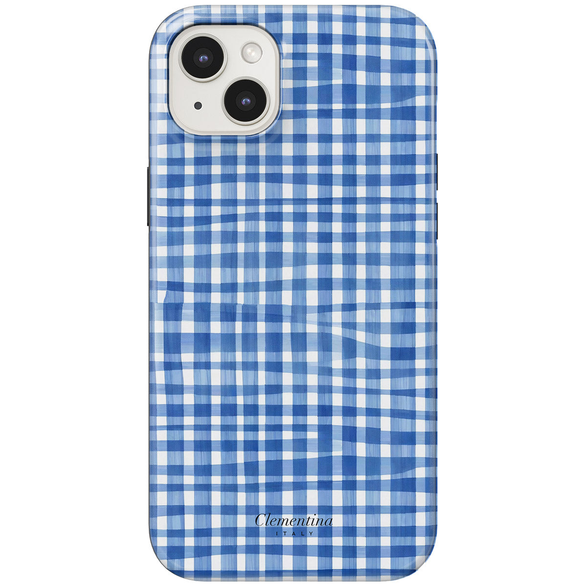 Blue Gingham Tough Case