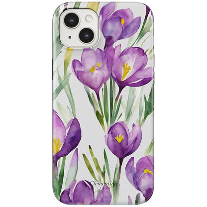 Crocus Snap Case