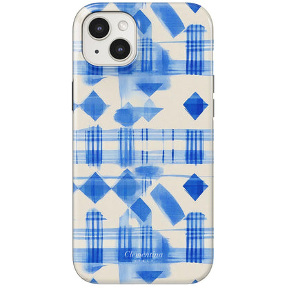 Distressed Gingham Tough Case