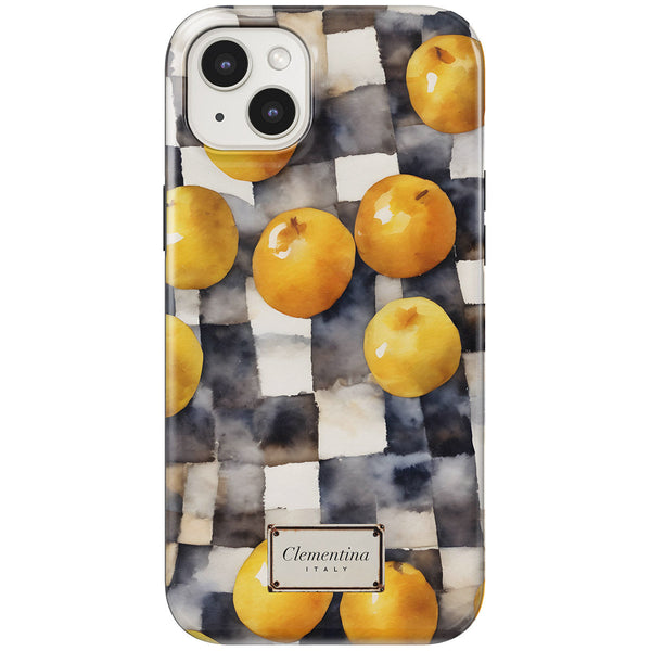 Gingham & Citrus Snap Case