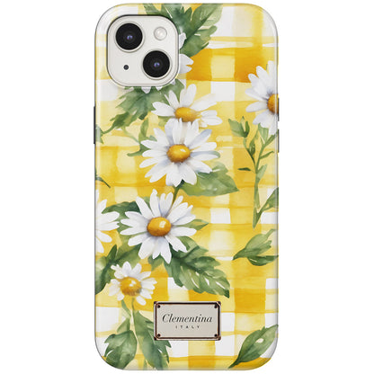 Gingham and Daisy Snap Case