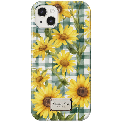 Gingham and Flowers Tough MagSafe Case