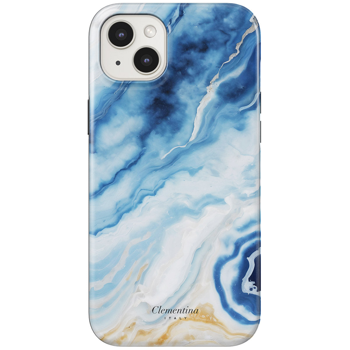 Marble Azzurro Snap Case