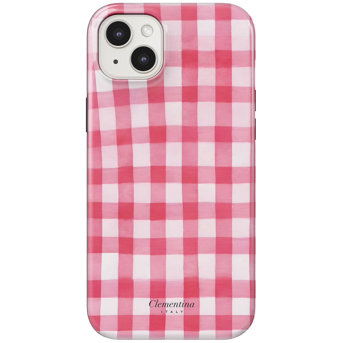 Pink Gingham Tough Case