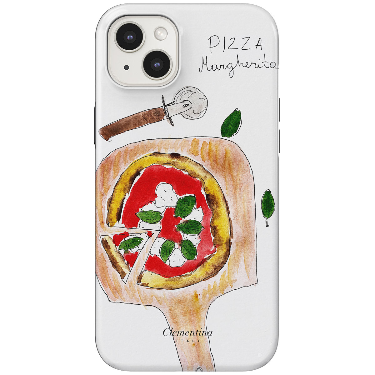 Pizza Margherita Snap Case