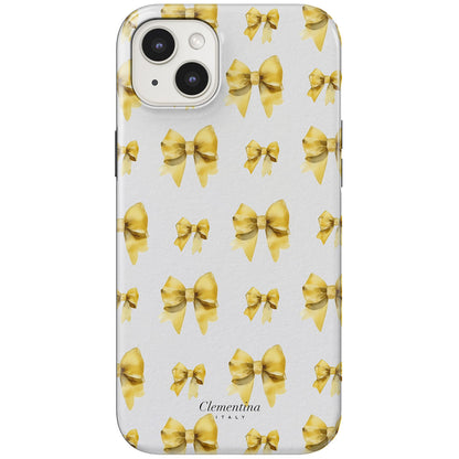 Yellow Bows Snap Case