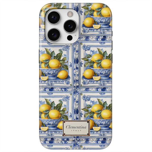 Lemon Majolica Tough Case