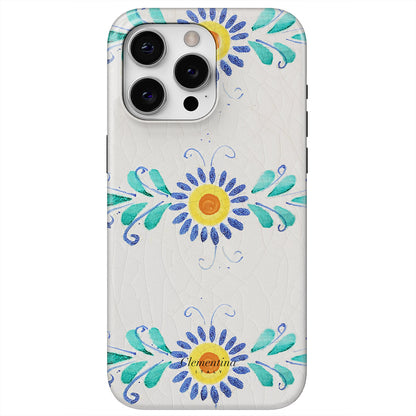 Majolica Flower Tough MagSafe Case