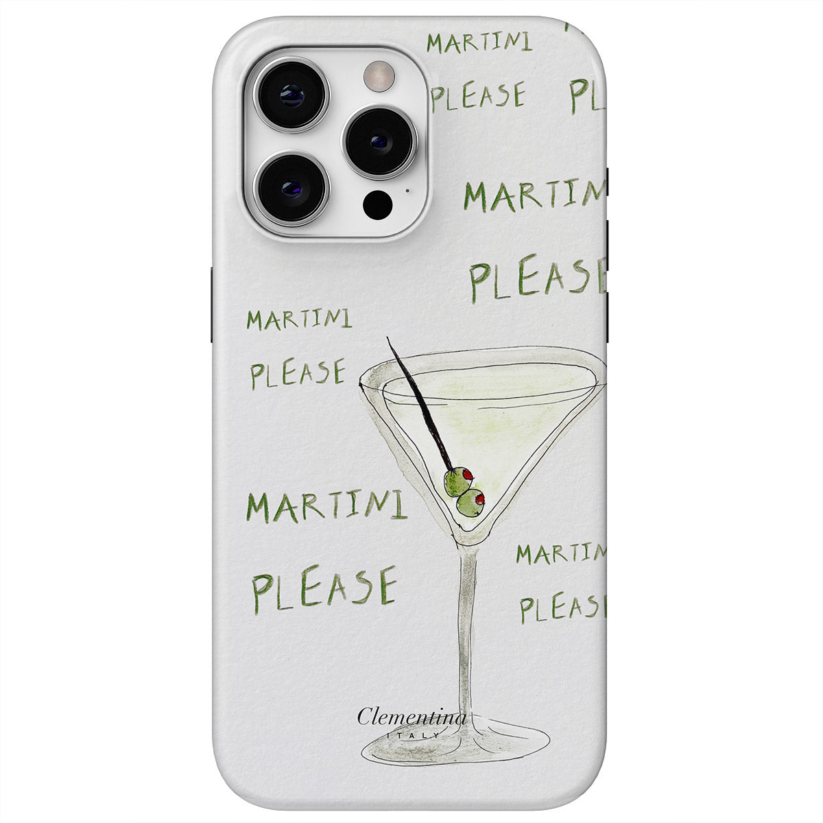 Martini Please Snap Case