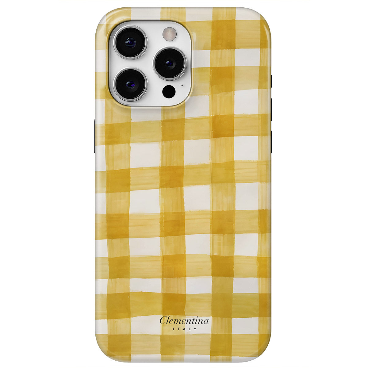 Yellow Gingham Tough Case