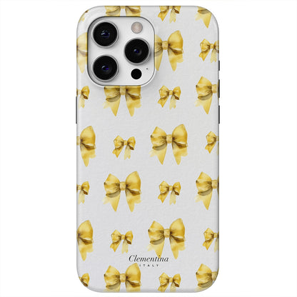 Yellow Bows Snap Case